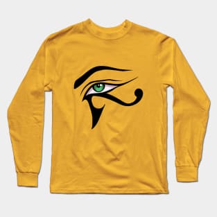 eye of horus color Long Sleeve T-Shirt